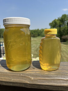 jars of raw honey